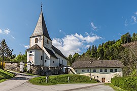 Steindorf am Ossiacher See Tiffen Pfarrkirche und ehem Pfarrhof 20042016 1623