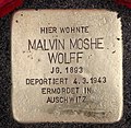 Malvin Moshe Wolff, Christburger Straße 36, Berlin-Prenzlauer Berg, Deutschland