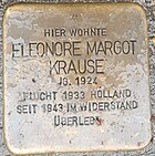 Stolperstein für Eleonore Margot Krause