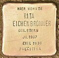 Stolperstein Kitzingen Rita Eichenbronner Wörthstraße 26