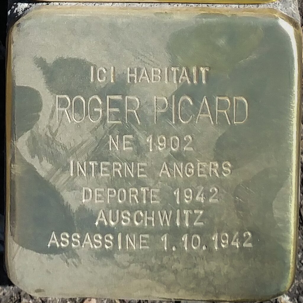 Stolperstein Roger Picard (Herrlisheim-près-Colmar)