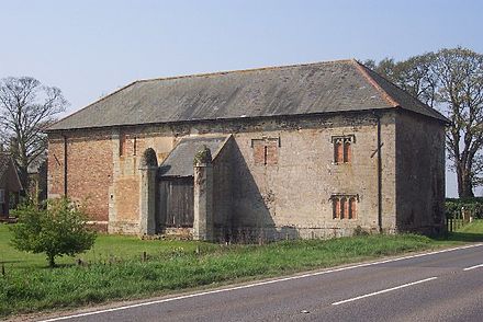 Stone barn at Bexwell
