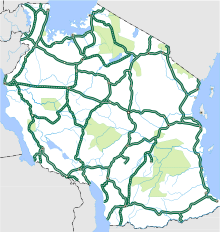 Strassennetz Tansania.svg