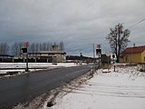 Čeština: Železniční stanice Struhařov. Okres Benešov, Česká republika.