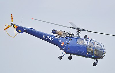 Aérospatiale SA.316 Alouette, 3 units[63]
