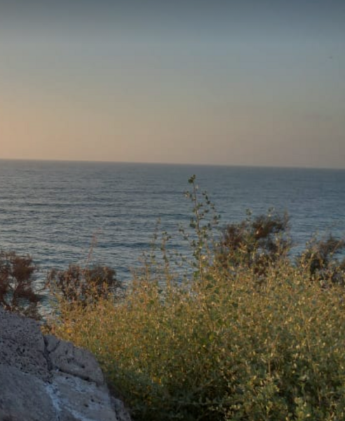 File:Sunset view taken from the Mediterranean shore from Jaffa.png