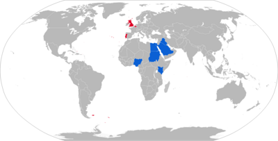 Map with Swingfire operators in blue and former operators in red Swingfire operators.png