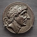 Syria - king Antiochos II - 261-246 BC - silver tetradrachm - head of Antiochos I - Apollon - München SMS