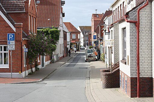 Tönning, die Schleusenstraße