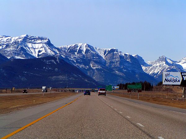 Westbound to the Rocky Mountains