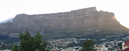 Table Mountain, as seen from Signal Hill