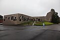 English: The new house for The Norwegian Meteorological Institute. The house is mainly for the computing centre with canteen and meeting rooms above. The name of the house Tallhall means number hall.