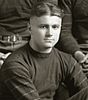 University of Michigan football quarterback Ted Bank cropped from the 1920 Michigan football team portrait