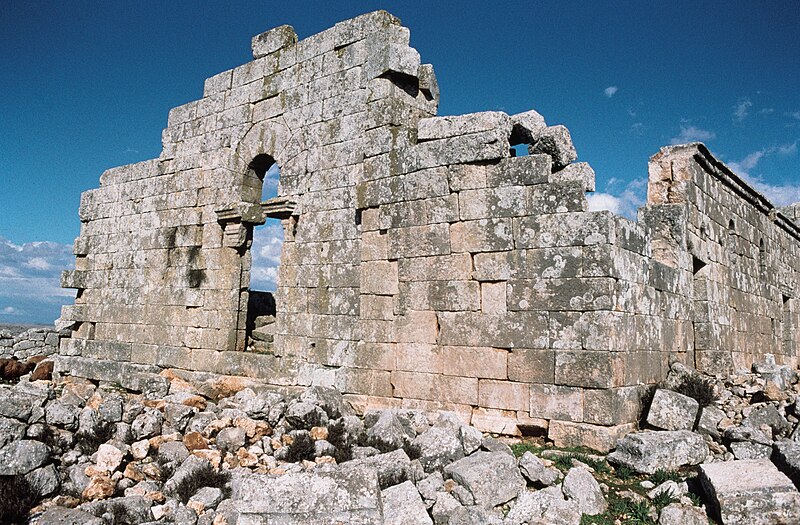 File:Temple-Church, Qalat Kalota, Syria - West façade - PHBZ024 2016 7711 - Dumbarton Oaks.jpg