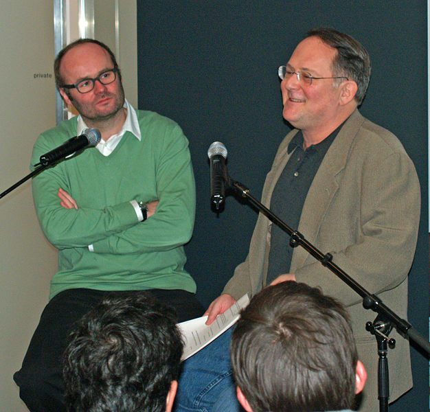 File:Thomas Demand and Craig Unger by David Shankbone.jpg