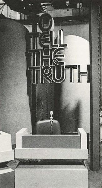 Image: To Tell the Truth set, RIT Nand E Vol 13Num 3 1981 Jan 22 Complete