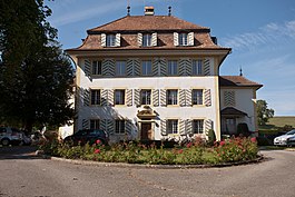 Schloss De Diesbach im Dorf Torny