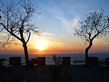 Tramonto dal Belvedere San Costabile