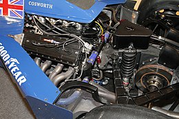 Tyrrell 012 engine 2010 Pavilion Pit Stop.jpg