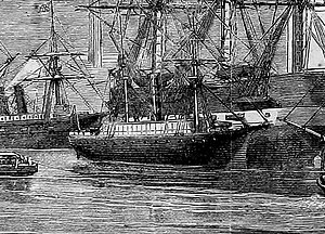 USS Mount Vernon (1859) di Brooklyn Navy Yard 1861.jpg