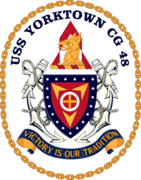 Военный корабль США Йорктаун CG-48 Крест.png