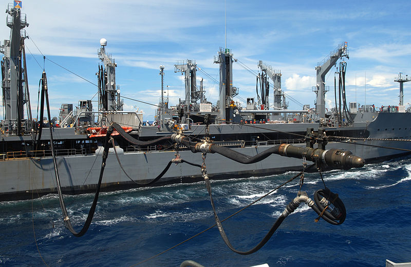 File:US Navy 101117-N-9706M-084 The hose fuel probe and hose from the Military Sealift Command fleet replenishment oiler USNS Pecos (T-AO 197).jpg