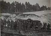 9-а рота 3-го батальйону біля с. Олександрівка (Рівненська область), 1916.