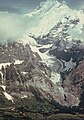 Supra Grindelwald-Glaĉero en Svislando