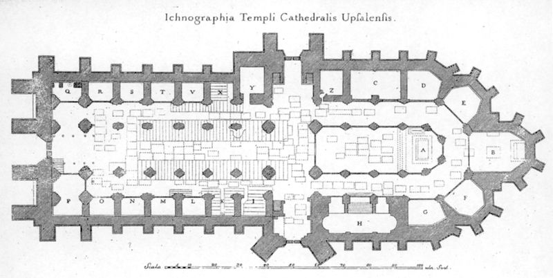 File:Uppsala Cathedral plan 1770 - from Busser, Om Upsala Stad etc.jpg