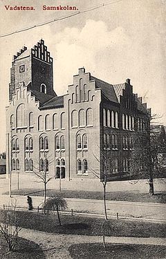 Vadstena - rödtornet 1911..jpg