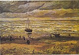 Beach at Scheveningen in Stormy Weather
1882
Van Gogh Museum, Amsterdam (F4) Van Gogh - Strand von Scheveningen bei sturmischen Wetter.jpeg