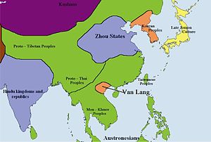Королевство Ванланг в 500 году до н. э.