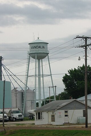 Vandalia is a city in northeastern Audrain and extending 