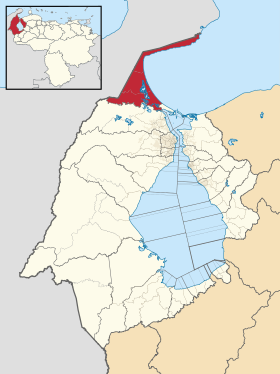 Placering af Indígena Bolivariano Guajira