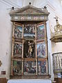 La retablo de Sankta Mikaelo.