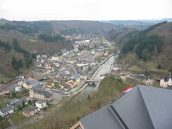 Vianden sett frå borga