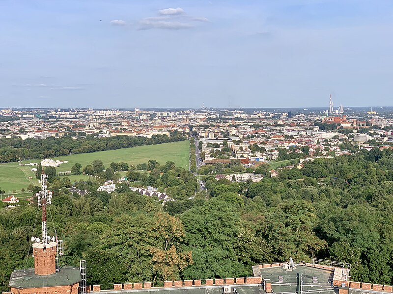 File:Views of Kraków from Kościuszko Mound, Kraków, Poland, 2019, 05.jpg