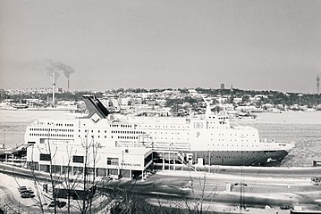 M/S Viking Song i Stockholm, 1984.