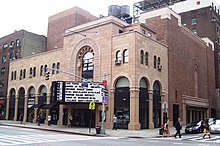 The Village East Cinema building housed the Phoenix Theatre, 1953-1961 Village East former Yiddish Arts Theatre.jpg