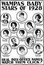 Vignette pour Fichier:WAMPAS Baby Stars of 1928 - Jan 1928 Variety.jpg