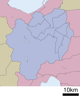 札幌市行政区画図