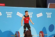 Deutsch: Gewichtheben bei den Olympischen Jugendspielen 2018; Tag 2, 10. Oktober 2018; Jungen 62 kg English: Weightlifting at the 2018 Summer Youth Olympics at 8 October 2018 – Boys' 62 kg