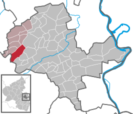 Kaart van Wendelsheim (Rijnland-Palts)