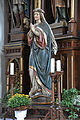 Linker Seitenaltar, Statue der Jungfrau Maria (Immaculata)