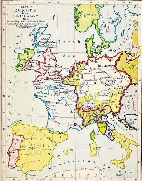 File:Western Europe in the time of Charles V (1525).jpg