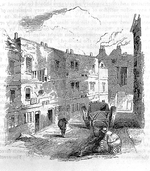 File:Westminster slum known as "Snow's rents", 1844 Wellcome L0001447.jpg