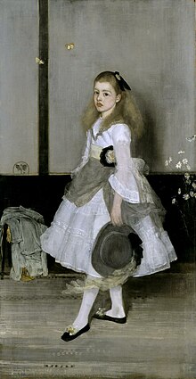 Harmony in Grey and Green: Miss Cicely Alexander 1873
