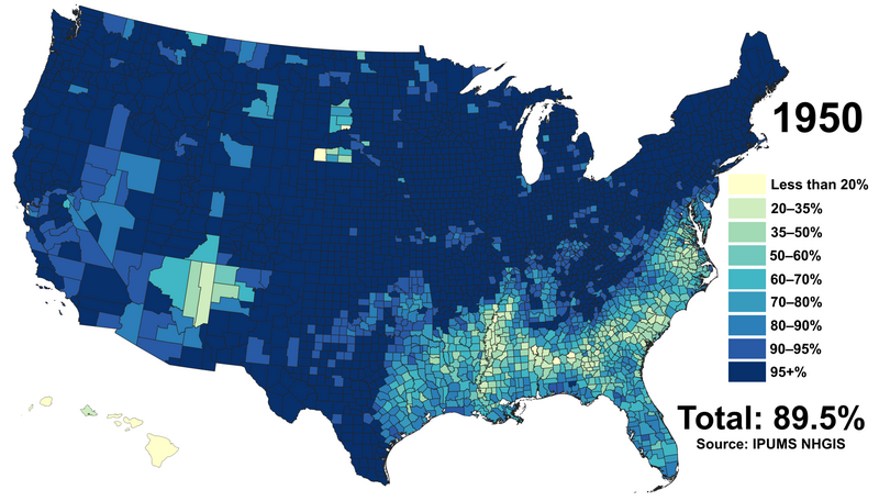 File:White Americans 1950 County.png