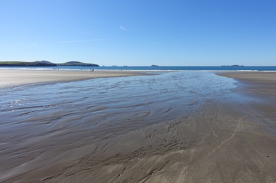 Whitesands Beach near St Davids in Wales, UK