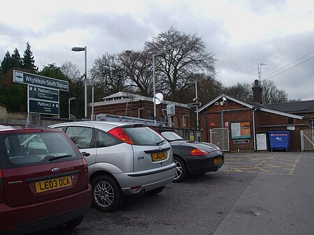 Whyteleafe South stn building